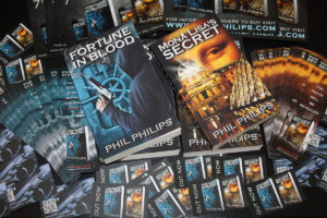 Phil Philips Novels Fortune in Blood and Mona Lisa's Secret