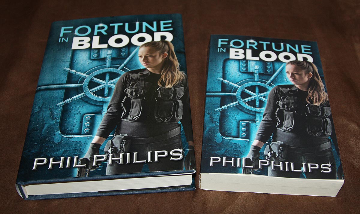 Phil Philips Fortune in Blood Hardback and Paperback
