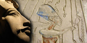 Pharaoh Akhenaten Tuts father