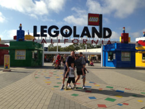 Philips family at Legoland