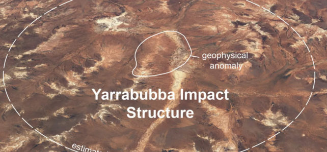 Yarrabubba impact in Australia
