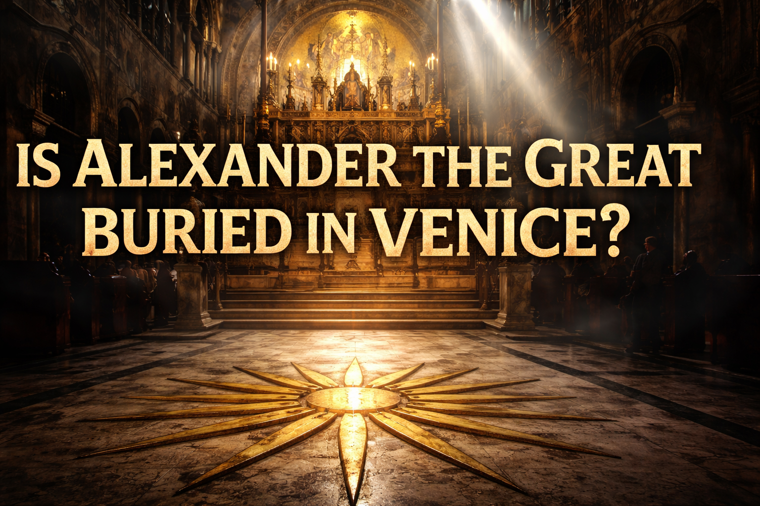 Is Alexander the Great buried in Venice